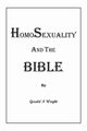 HOMOSEXUALITY AND THE BIBLE, Wright Gerald Neil