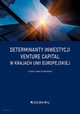 Determinanty inwestycji venture capital w krajach Unii Europejskiej, Domaska Sylwia Anna