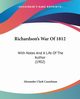 Richardson's War Of 1812, Casselman Alexander Clark