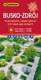 Busko-Zdrj plan miasta i mapa okolic, 