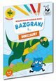 Kolorowanie wedug kodu Bazgraki i dinozaury Kapitan Nauka, 