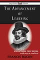 The Advancement of Learning (Large Print Edition), Bacon Francis