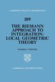 The Riemann Approach to Integration, Pfeffer Washek F.