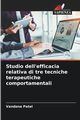 Studio dell'efficacia relativa di tre tecniche terapeutiche comportamentali, Patel Vandana