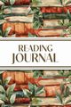 Reading Journal (Watercolour Stacked Books with Leaves), Revive Stationery
