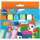 Kreda kolorowa jumbo magic willage 6 sztuk, 