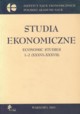 Studia ekonomiczne Economic studies 1-2, 