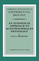 An Ecological Approach to Acanthocephalan Physiology, Crompton D. W. T.