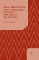 Developments in Mean-Variance Efficient Portfolio Selection, Agarwal M.