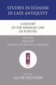 A History of the Mishnaic Law of Purities, Part 5, 