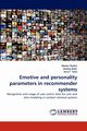 Emotive and personality parameters in recommender systems, Tkali Marko