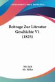 Beitrage Zur Literatur Geschichte V1 (1825), Jack Mr.