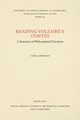 Reading Voltaire's Contes, Sherman Carol