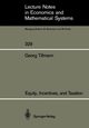 Equity, Incentives, and Taxation, Tillmann Georg