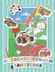 Mein Auschneidebuch und Bastelbuch fr Kinder (Fahrzeug-Edition) - Ausschneiden, Malen, Kleben und Basteln lernen mit Fahrzeugen - Schneiden lernen fr Kinder - Auschneide-Buch und Malbuch in Einem, Vorschul Zauber