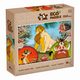 Puzzle Eko 24 dwustronne Krl Lew, 
