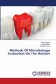 Methods Of Microleakage Evaluation On The Horizon, Chandra Aditi