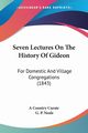 Seven Lectures On The History Of Gideon, A Country Curate