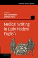 Medical Writing in Early Modern English, 
