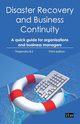 Disaster Recovery and Business Continuity, B. S. Thejendra