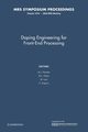 Doping Engineering for Front-End Processing, 