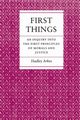 First Things, Arkes Hadley