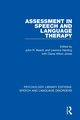 Assessment in Speech and Language Therapy, 