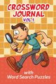 Crossword Journal Vol 1 with Word Search Puzzles, Speedy Publishing