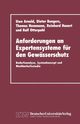 Anforderungen an Expertensysteme fr den Gewsserschutz, 