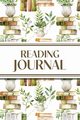 Reading Journal (Watercolour Stacked Books with Potted Plants), Revive Stationery