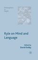 Ryle on Mind and Language, 