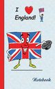 I Love England - Notebook / Notizbuch, Taane Theo von