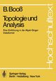 Topologie Und Analysis, Booss B.