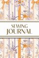 Sewing Journal (Orange and Purple Wildflower Bows with Vertical Stripes), Revive Stationery