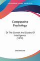 Comparative Psychology, Bascom John