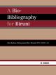A Bio-Bibliography For Biruni, Kamiar M.
