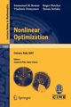 Nonlinear Optimization, Bomze Immanuel M.