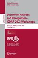 Document Analysis and Recognition - ICDAR 2023 Workshops, 
