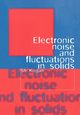 Electronic Noise and Fluctuations in Solids, Kogan Sh