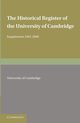 The Historical Register of the University of Cambridge, University of Cambridge
