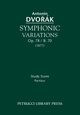 Symphonic Variations, Op.78 / B.70, Dvorak Antonin