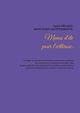 Menus d't pour l'arthrose., Menard Cdric