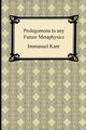 Kant's Prolegomena to any Future Metaphysics, Kant Immanuel