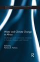 Water and Climate Change in Africa, 
