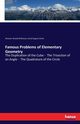 Famous Problems of Elementary Geometry, Beman Wooster Woodruff