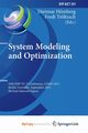 System Modeling and Optimization, 