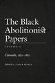 The Black Abolitionist Papers, Cimbala Paul