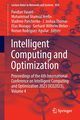 Intelligent Computing and Optimization, 