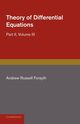 Theory of Differential Equations, Forsyth Andrew Russell