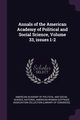 Annals of the American Academy of Political and Social Science, Volume 33, issues 1-2, American Academy of Political and Social